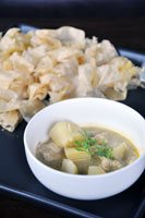 roti & yellow curry