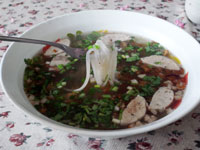 Vietnamese style noodle Kuwei Chap