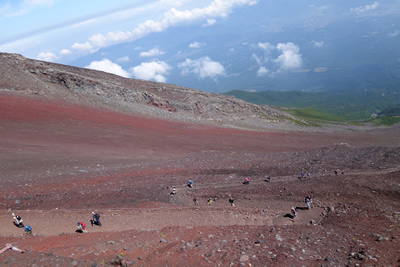 富士山登山者