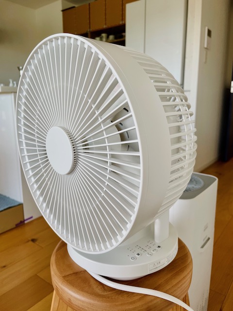 無印良品 お手入れがしやすい首振りサーキュレーター 18畳 無印