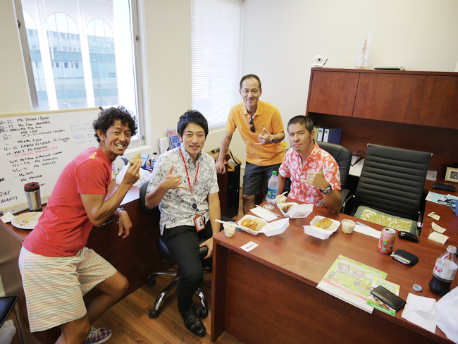 レイハワイランチ会