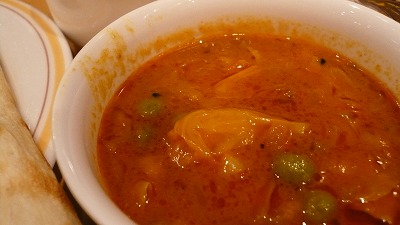 725 タージキッチン キャベツ&グリーンピースカレー