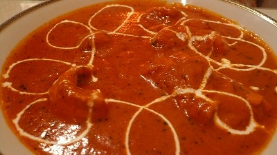 814 カバブス北谷 バターチキンカレー