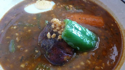 863 ハンジロー 納豆とオクラのカレー