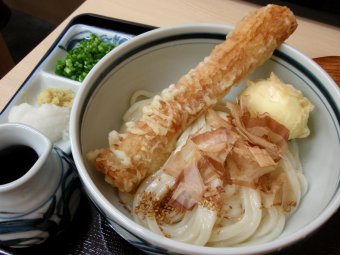 ちく玉天ぶっかけ