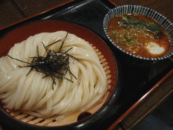 ざるチャーシュー坦々麺風