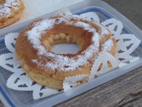 やすべえさんケーキ