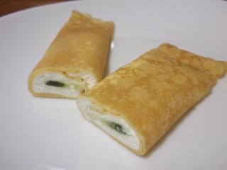 抹茶のクレープ
