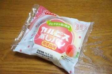 カルピス蒸しパン国産白桃