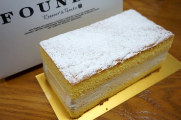 平飼い卵のプリンケーキ