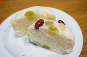 3色お豆の蒸しぱん
