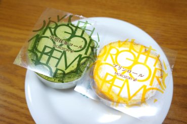 プリンロール・宇治抹茶ロール