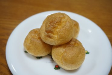 糖質を考えたプチシュークリーム