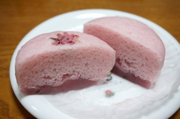 桜蒸しパン