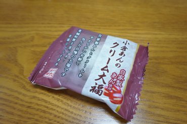 小倉あんのクリーム大福