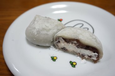小倉あんのクリーム大福
