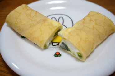 お抹茶クレープ
