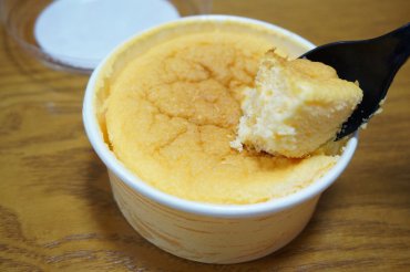 米粉と小豆のスフレ