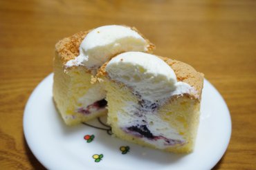 3種のチーズシフォン