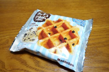 クッキー&クリームワッフル