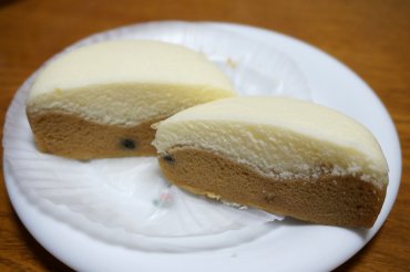 タピオカミルクティ風味蒸しケーキ