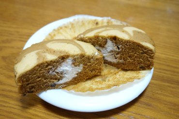 キャラメル蒸しケーキ