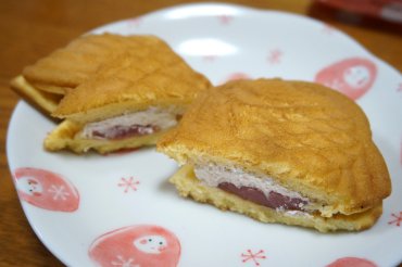 ふわもちたい焼・いちご餡