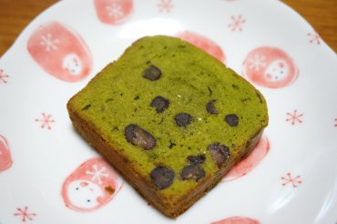 抹茶と小豆のクーヘン