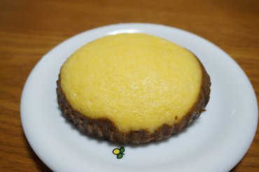 ふわふわプリン蒸しパン