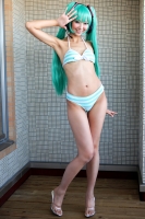初音ミク コスプレ Project DIVA スイムウェア