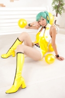 初音ミク コスプレ Project DIVA2nd イエロー