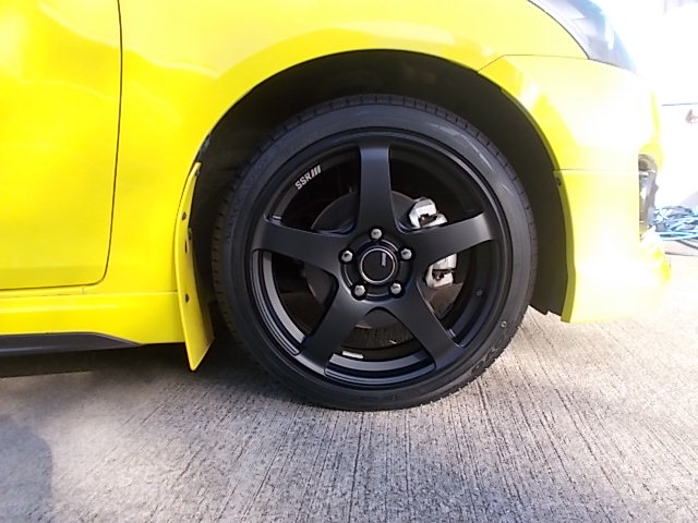 SSR GTV01 17インチ スイフトスポーツに使用 SSR GTV01 17インチ スイフトスポーツに使用