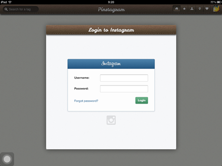 ¡ÚiPad¡ÛPinterestÉ÷¤Î¥¤¥ó¥¿¡¼¥Õ¥§¡¼¥¹¤ÇInstagram¤òiPad¤ÈPC¥Ö¥é¥¦¥¶¡¼¤Ç¸«¤ì¤ë¡¢¥·¥ê¥³¥ó¥Ð¥ì¡¼È¯¤Î¥¢¥×¥ê¡ÉPinstagram¡É¡£