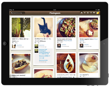 ¡ÚiPad¡ÛPinterestÉ÷¤Î¥¤¥ó¥¿¡¼¥Õ¥§¡¼¥¹¤ÇInstagram¤òiPad¤ÈPC¥Ö¥é¥¦¥¶¡¼¤Ç¸«¤ì¤ë¡¢¥·¥ê¥³¥ó¥Ð¥ì¡¼È¯¤Î¥¢¥×¥ê¡ÉPinstagram¡É¡£