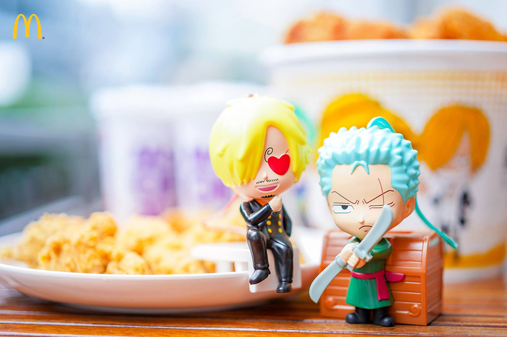 2018年 マクドナルド タイ 限定 ハッピーセット ワンピース フィギュア コンプリート セット 売ります