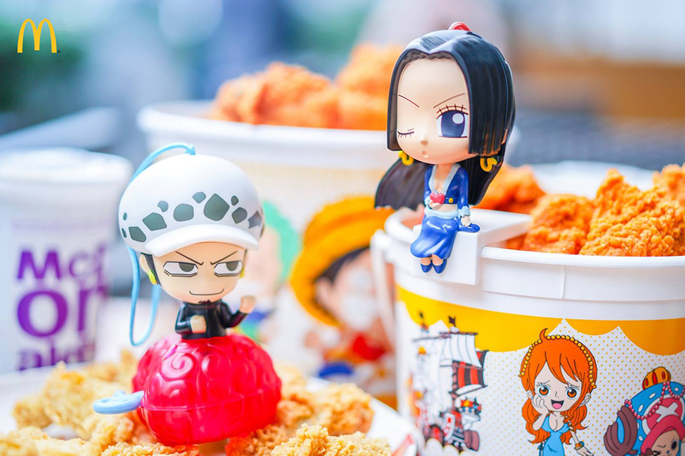 2018年 マクドナルド タイ 限定 ハッピーセット ワンピース フィギュア コンプリート セット 売ります