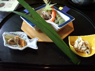 緑風の膳(前菜)
