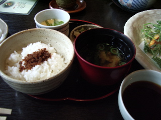緑風の膳(お食事)