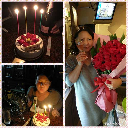 美希 Yukiの４０歳の誕生日 神戸 三宮のスナック りすくりのブログ ホームページは Http Risukuri Com
