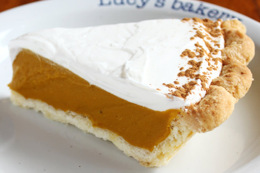 パンプキンクリームパイ