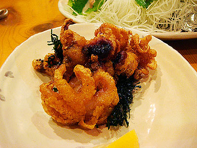 イイダコのから揚げ 海凪