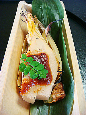 たけのこの味噌田楽