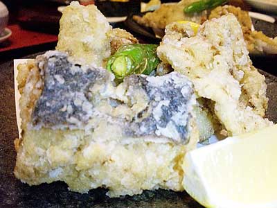 ふぐのから揚げ 一休寿司