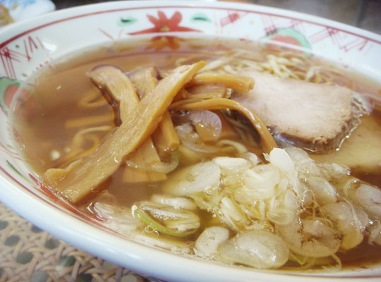 中華そばミニチャーハンセット 〜弘前市城南 山忠〜
