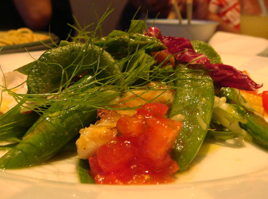 津軽地鶏と旬菜のサラダ仕立て 〜VITA figlio〜