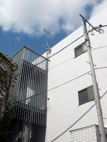 川崎市 Cハウス BS/CSアンテナ工事