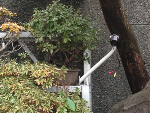 文京区)N様宅 1カメラ設置の様子