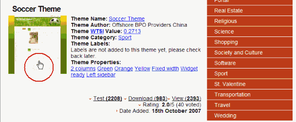 wordpress テーマ(選択)