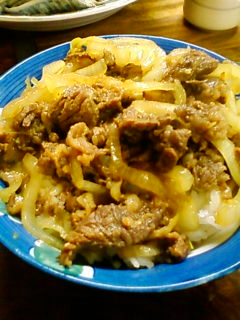 牛丼大スキー!!