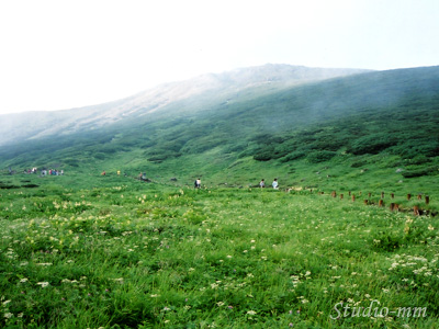 室堂からの御前峰